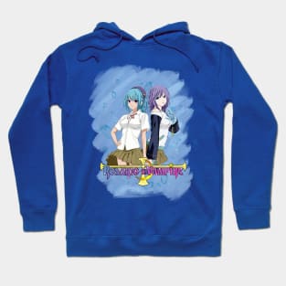 Rosario Vampire - Kurumu and Mizore Hoodie